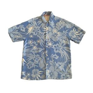 💙Tommy Bahama Hawaiian Button-up Polo